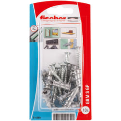 Fischer 515159 ancrage à vis et cheville murale 1 pièce(s) Kit de fiches murales et crochets 31 mm
