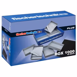 fischertechnik 30383, Boîte de rangement, Blanc, Rectangulaire, Monochromatique, 395 mm, 275 mm