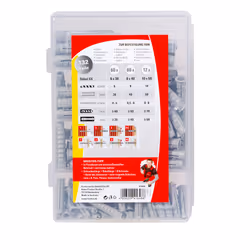 Fischer 41648 ancrage à vis et cheville murale 132 pièce(s) Ancre d'expansion