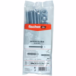 Fischer 44587 ancrage à vis et cheville murale 8 pièce(s)