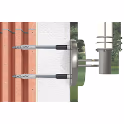 Fischer 45685 ancrage à vis et cheville murale 20 pièce(s) Kit de fiches murales et vis