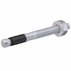 Fischer FAZ ll, Ancre d'expansion, Béton, Acier zingué, Noir, Argent, ETA, ICC, 2 cm