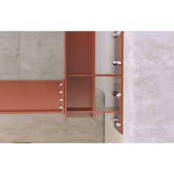 Fischer 47549 ancrage à vis et cheville murale 4 pièce(s) 231 mm