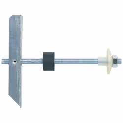 Fischer 50326, Boulon à ailettes, Plaque de plâtre, M10, 180 mm, 3 cm, 18 cm