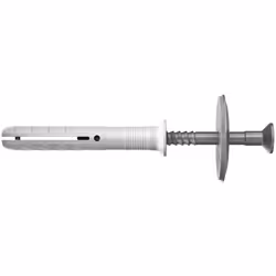 Fischer 50368, Kit de fiches murales et vis, Brique, Béton, Nylon, Acier inoxydable, Cruciforme, PZ2
