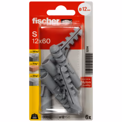 Fischer 52114 ancrage à vis et cheville murale 6 pièce(s)
