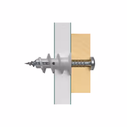 Fischer 52390 ancrage à vis et cheville murale 50 pièce(s) Fiche murale 22 mm