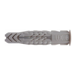 Cheville à expansion - diamètre 6 mm - 35 mm - UX - Boîte de 100 pièces - Fischer