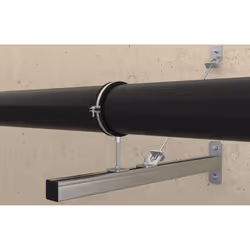 Fischer 77361 cadre de montage de plomberie Bras en porte-à-faux