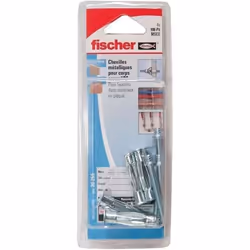 Sachet de 25 chevilles FISCHER pour corps creux HM-S avec vis métrique Ø / Longueur au choix