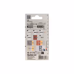 Fischer 77861 ancrage à vis et cheville murale 10 pièce(s) Kit de fiches murales et vis