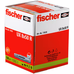 Fischer 77870 ancrage à vis et cheville murale 100 pièce(s) Fiche murale 50 mm - Vue supplémentaire 2