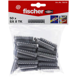 Fischer 78319 ancrage à vis et cheville murale 50 pièce(s) Fiche murale 40 mm