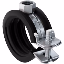 Fischer 79404, Collier pour tuyau, EPDM, Butadiène-styrène (SBR), Acier zingué, 100 pièce(s)