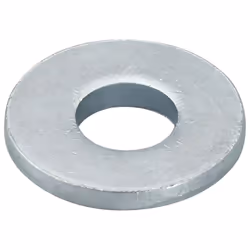 Fischer 79726, Rondelle plate, Acier zingué, Zinc, Rond, 2 mm, 1,05 cm