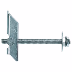 Fischer 80178, Boulon à ailettes, Brique, Béton, Bloc Gypsum, Plaque de fibre Gypsum, Plaque de plâtre, M8, 100 mm, 2 cm, 10  ...