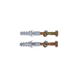 Fischer 80650 ancrage à vis et cheville murale 2 pièce(s)