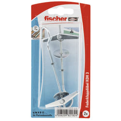 Fischer KDH 3 2 pièce(s) Kit de fiches murales et vis 105 mm