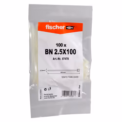Fischer 87478 serre-câbles Attache pour câble d'échelle Nylon Transparent 100 pièce(s)