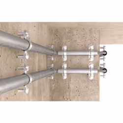 Fischer 90850 support et fixation de plomberie Collier pour tuyau