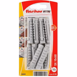 Fischer 90890, Rond, Plastique, 5 cm, 1 cm, 6 cm, 10 pièce(s)