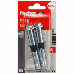 Fischer 90934 ancrage à vis et cheville murale 2 pièce(s)