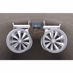 Fischer 92018 ancrage à vis et cheville murale 10 pièce(s) 100 mm
