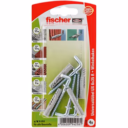 La cheville universelle fischer UX est la cheville polyvalente en nylon de haute qualité. La cheville tient dans le béton, ma ...