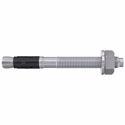 Fischer FAZ II 12/50, Boulon à ailettes, Béton, Métal, Argent, M12, 1,9 cm