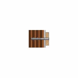 Cheville nylon traversante - (Marque non visible sur l'image) Cette cheville nylon traversante est idéale pour fixer des élém ...