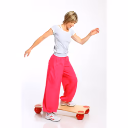 TOGU Balanza Ballstep Planche d'équilibre Rouge