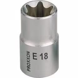 Clé à douille Proxxon 23388; 1/2''; E18; TORX