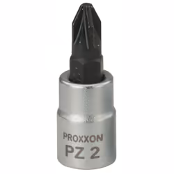 Prise avec tête Proxxon 23735; 1/4''; PZ 2