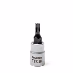 Prise avec tête Proxxon 23758; 1/4''; TTX 20