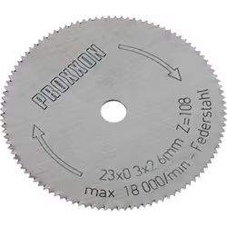 Scie circulaire Proxxon; 23x0,3x2,6 mm; Z108