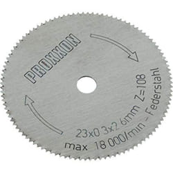 Scie circulaire Proxxon; 23x0,3x2,6 mm; Z108