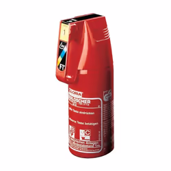 Catégories de résistance aux incendies A, B, C · Poignée stable (utilisation à une main) · Support pour véhicule avec bande d ...