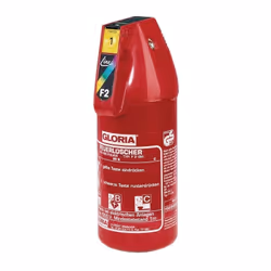 Catégories de résistance aux incendies A, B, C · Poignée stable (utilisation à une main) · Support pour véhicule avec bande d ...