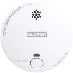 Gloria R1 Détecteur de fumée à pile(s) (Ø x H) 100 mm x 33 mm