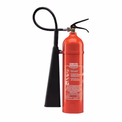Classe d’incendie B · Ne laisse pas de trace · Cylindre en aluminium · Le jet de l’extincteur peut être interrompu · Armature ...