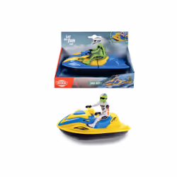 Smoby DICKIE JET SKI ASST 18CM, 3 an(s), AA, Jaune
