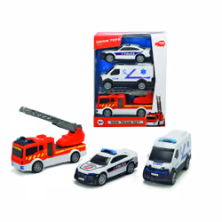 Smoby DICKIE SOS TEAM SET 3 PCS, 3 an(s), Multicolore