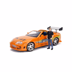 Jada Toys 253205001, Modèle de voiture de ville, Pré-assemblé, 1:24, Toyota Supra, unisexe, Modèle réduit de véhicule terrest ...