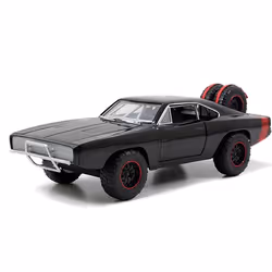 Jada Toys 253203011, Modèle de voiture de ville, Pré-assemblé, 1:24, Dodge Charger, unisexe, Noir