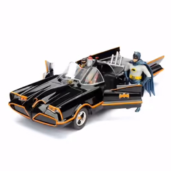 Jada Toys Batmobile Classic, Voiture, Batman, 3 an(s), Métal, Noir