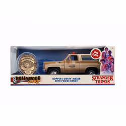 Jada Toys Stranger Things: Hopper's Chevy, Voiture, Stranger Things, 3 an(s), Métal, Plastique, Multicolore