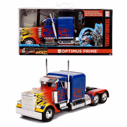 Jada Toys 253112003, Camion, Transformers, 8 an(s), Métal, Bleu, Rouge