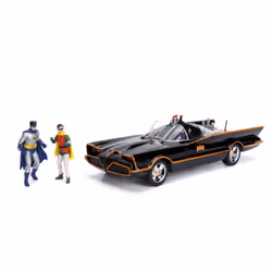Jada Toys Batman Classic Batmobile, Voiture, Batman, 8 an(s), Métal, Plastique, Caoutchouc, Multicolore