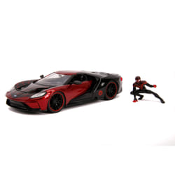 Jada Toys Marvel Miles Morales 2017 Ford GT 1:24