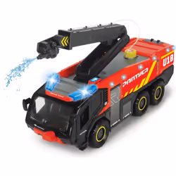 Dickie Toys RC Airport Fire Brigade modèle radiocommandé Camion de pompier Moteur électrique